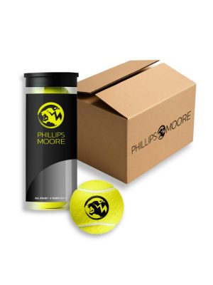Phillips-Moore Grand Prix All Court Tennis Balls <br>(24*3 Ball Cans)